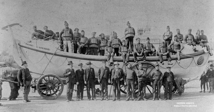 Manley Wood Life-boat Crew - 1865