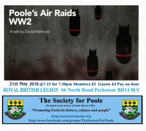 Poole's air Raids WW2 @ Royal British Legion Hall | England | United Kingdom