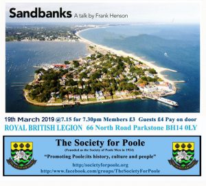 Sandbanks Talk @ Royal British Legion Hall | England | United Kingdom