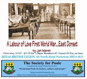 A Labour of Love First World War.... East Dorset Talk on 18/05/2023 @ Royal British Legion | England | United Kingdom