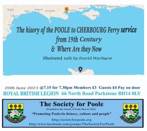 The History of the Poole to Cherbourg Ferry Service Talk on 20/06/2023 @ Royal British Legion | England | United Kingdom