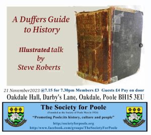A duffers Guide to History Talk on 21/11/2023 @ Oakdale Hall | England | United Kingdom