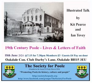 19th Century Poole – Lives & Letters of Faith Talk on 18/06/2024 @ Oakdale Conservative Club | England | United Kingdom