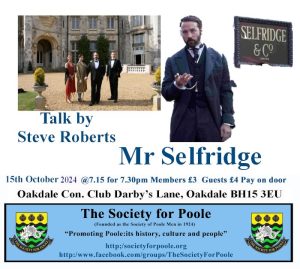 Mr Selfridge – Talk on 15/10/2024 @ Oakdale Conservative Club | England | United Kingdom